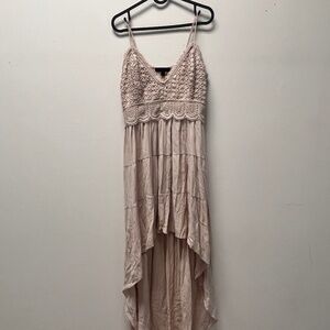 Faded Rose Boho Dress
